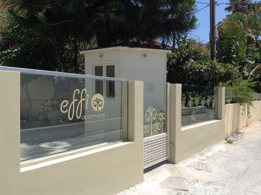 Effi Apartments Platanias  Luaran gambar